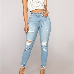 That's all me skinny Jeans